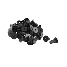 Hihaha 50 Pcs Plastic Rivet Muds Interior Mat Clips for Toyota Prado Durable Material