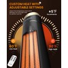 Space Heater for Indoor Use, 34" Space Heater for Large