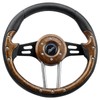 Roykaw Golf Cart Steering Wheel Compatible with Yamaha EZGO Club
