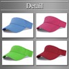 Buzz Selection CAP258 One Color Visor Cap, Hat, Golf, Logo,