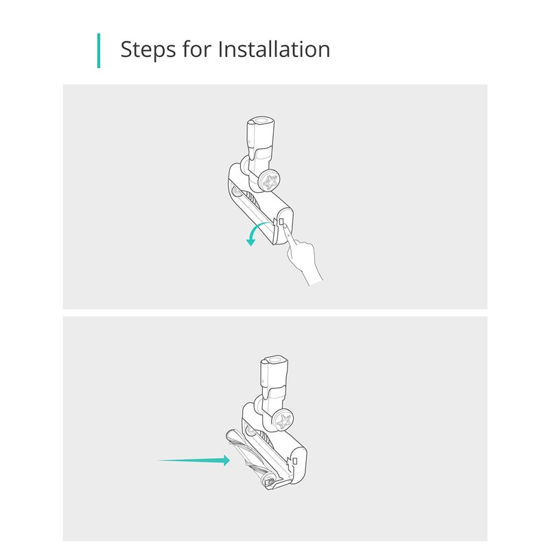 eufy HomeVac Floor Roller Brush for S11 Lite, Red