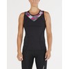 2XU Women Active Tri Singlet Tri Singlet - Black/Retro Tri