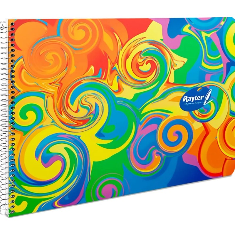 Cuaderno De Dibujo Marquilla De 50 Hojas Con Papel Cebolla