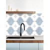 Peel & Stick Floor Tile Stickers Vinyl Flooring for Kitchen