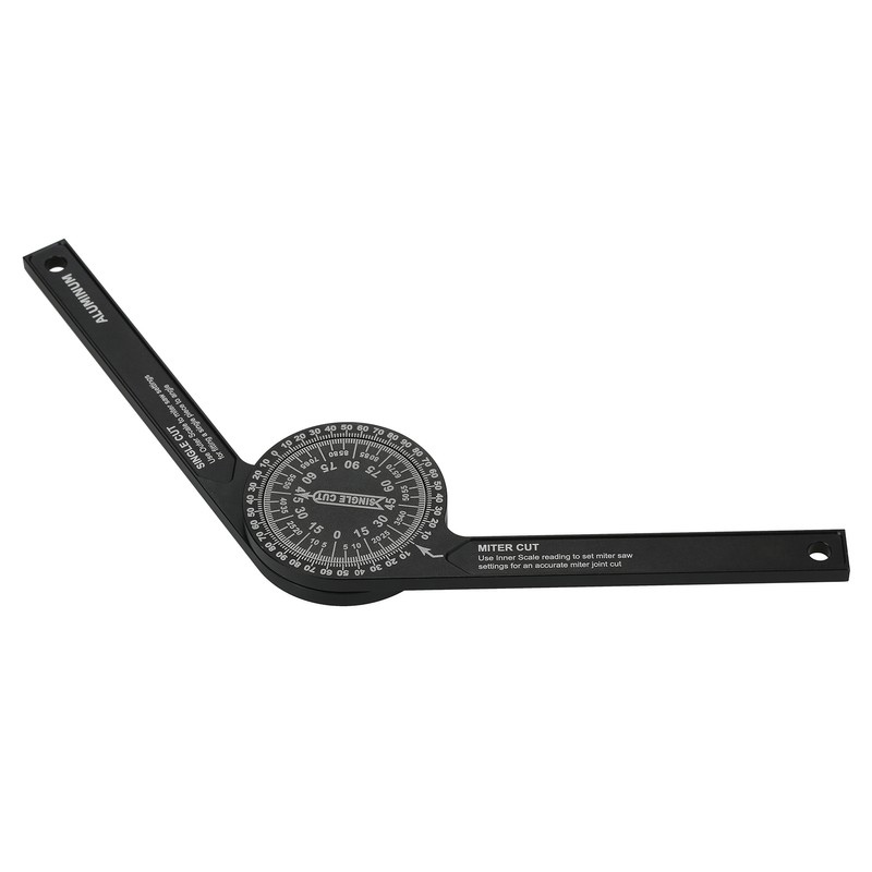 7-inch Miter Saws Protractor Rust Proof Aluminum Alloy Accurate Reading