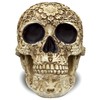 READAEER Life-Size Skeleton Replica Realistic Human Skull Head Bone Model