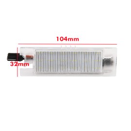 GOFO Jump 2 Car LED Number License Plate Light Direcce Replacement Lamp for R/ENAULT Clio Megane Twingo II Lagane II5D Vel Satis Master