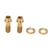 RISK 4pcs/box Titanium Alloy Fixed Screw Set for Sram Brake