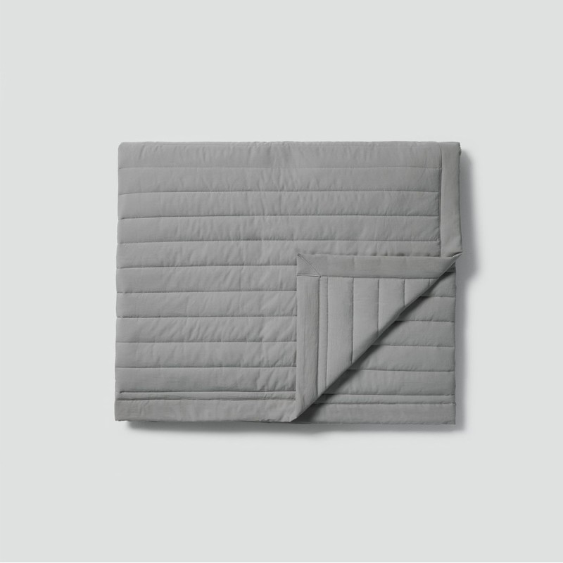 JAJU [JAJU] Cotton Washing Pigment Reversible Pad_SS_Gray