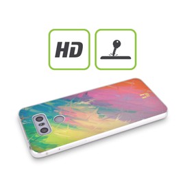 Head Case Designs Aphatetic Random Paintings Soft Gel Case Compatible With LG W10