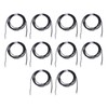 10Pcs Temperature Sensor Probe NTC Thermistor Temp Transducer Cold Pressed