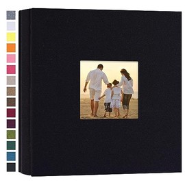 Finksy Small Photo Album 4x6 200 Photos Linen Cover Picture Photo Book for Family Wedding Anniversary Baby Vacation