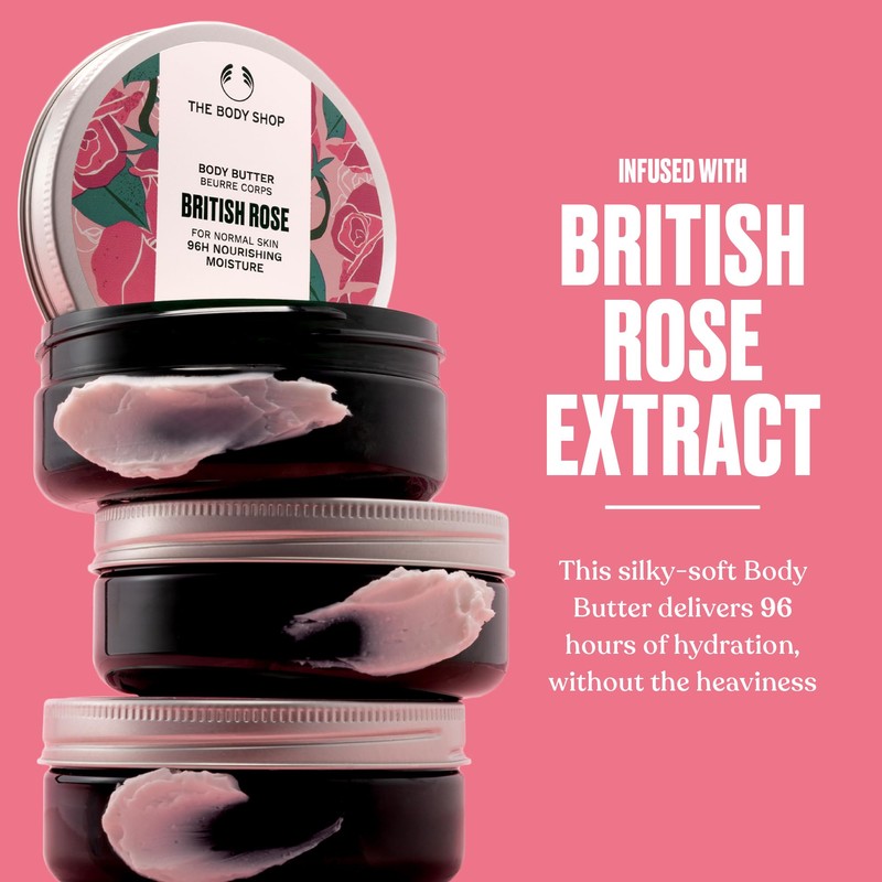 The Body Shop Body Butter British Rose for Normal Skin