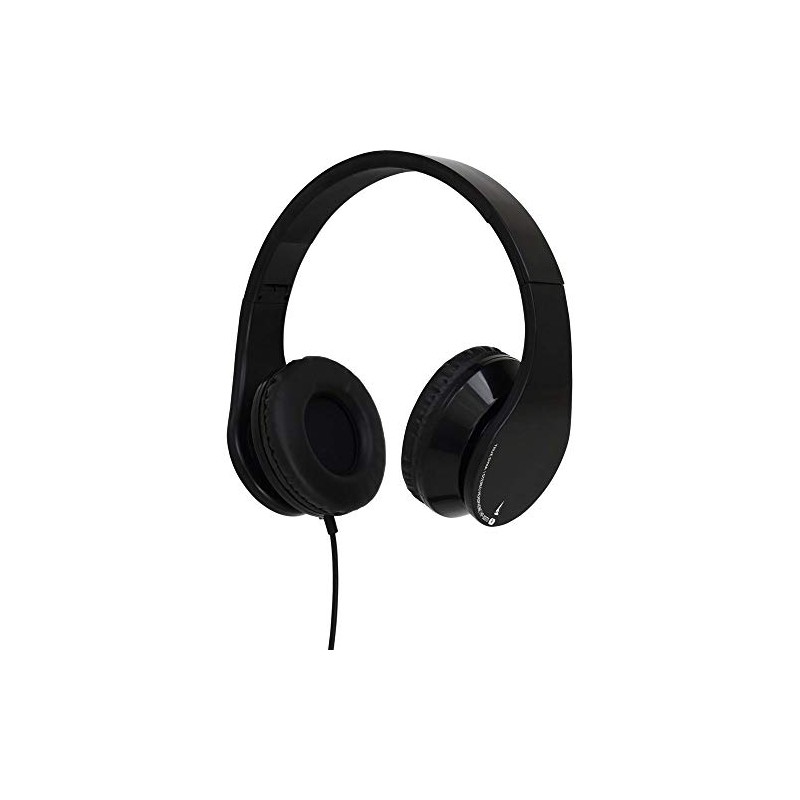 TRUE DYNA HP-303TD Stereo Headphones (3.5mm-6.35mm Conversion Plug Included)