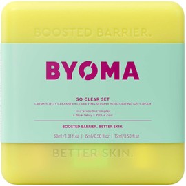 BYOMA Clarifying Starter Kit - Mini Cleanser 30ml, Mini Light Cream 15ml + Mini Clarifying Serum 15ml