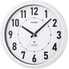 MAG W-763WH-Z Analog Clock Clock Radio Clock with Night Second