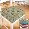 Collections Etc Tufted Padded Boosted Cushion and Support - Plush