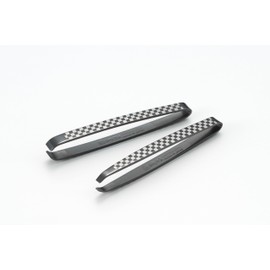 Gogi Checkered Pattern Tweezers Set (Taper / Wide) YJ3202