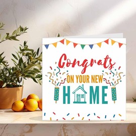 Happy New Home Card Congrats on Your New Home Congratulations Housewarming Card