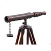 Standing Antique Copper Harbor Master Telescope 30 - Antique Telescope