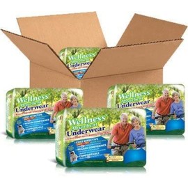 Unique Wellness-Absorbent Underwear (Pull-Ups) Size Large (30"–40" Waist) 56 Count