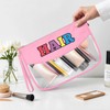 Sfodiary Hairdresser Hair Stylist Gifts Clear Makeup Bag for Women