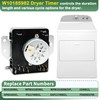 WED4815EW1 WGD4800XQ0 W10185982 Dryer Timer for Whirlpool Maytag Kenmore