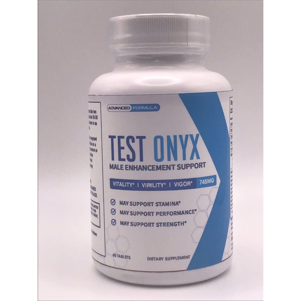 Nutra City Test Onyx Pills - 60 Count, 1 Month Supply