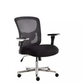 ANTONIA Home Office Desk Chair 500lbs Heavy Duty Mid Back with Lumbar Support 4D Armrest