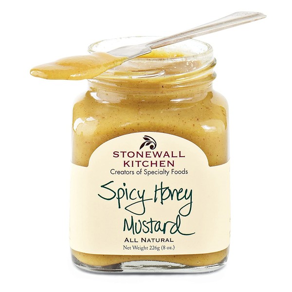Stonewall Kitchen Spicy Honey Mustard, 8 Ounces