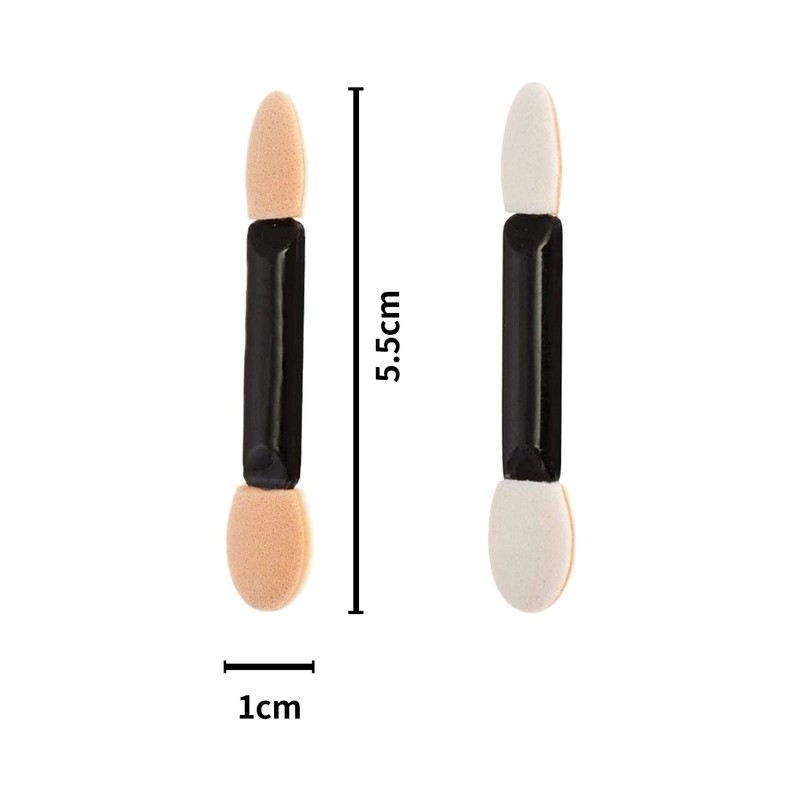 30pcs Eyeshadow Applicator,Eyeshadow Brush Sponge Applicator,Dual Sided Oval Sponge Eyeshadow