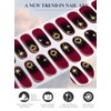 EBANKU 24PCS Tiras de Esmalte de Uñas de Gel Semi-Curado,