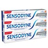 Sensodyne 3 x 75ml Fluorine Toothpaste Bleach Sensitive Teeth Relief