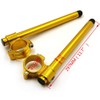 XKMT- Riser Pair Handle Bar 45mm Tube Clip-ons Handlebars Clamp