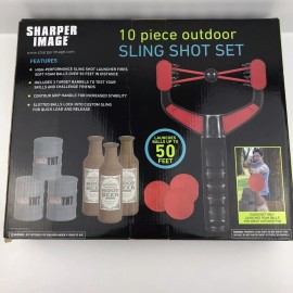 Sharper Image 10-Piece Outdoor Sling Shot Set