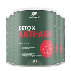 Nature's Finest Detox Anti-Age | Powerful Antioxidant Formula to Rejuvenate Skin, Strengthen Immunity and Promote Healthy Ageing | Detoxifies and Cleanses the Body