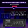 Multi Effects Guitar Pedal,Cube Baby Guitar Multi Effects Pedal Delay