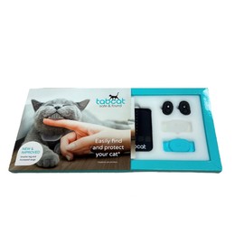 Tabcat v2 Cat/Kitten Tracker - More accurate than GPS - No monthly subscription, smallest, lightest tracker tags