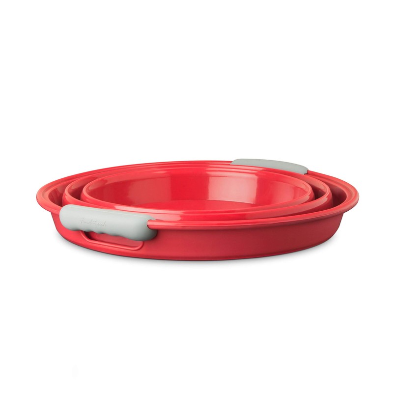 Final Touch Collapsible Silicone Beverage Bin (Red) (IB15-9)