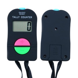 DollaTek Digital Hand Counter Electronic Adding Subtract Manual Clicker Digital Small Sports Counter