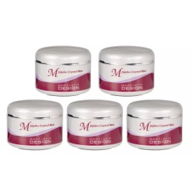 Mon Platin Jojoba Crystal Wax Styling Hair Wax 250ml/ 8.5 fl.oz - LOT OF 5