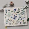 Embroidered Fabric Guest Books - Elegant Wedding Guest Book -