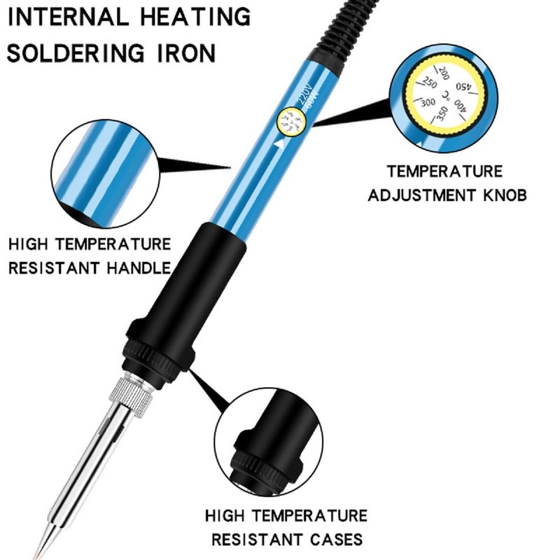 Fine Soldering Iron, 60 W Soldering Gun, Electronic Soldering Iron,