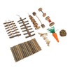 10pcs Hamster Chew Toys Set Natural Safe Teeth Grinding Exercise