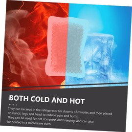 Mobestech 6pcs Reusable Ice Packs for Hot Cold Therapy Compact Little Ice Bags Adorable Cartoon Design for Injuries Boys and Girls and Everyday Use