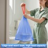 Expspru 4 Gallon/15L Biodegradable Garbage Bags-Drawstring Trash Bags with Tie