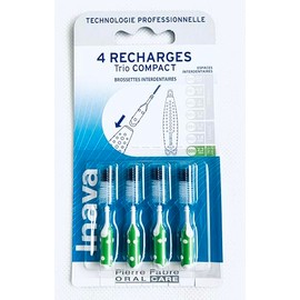 Inava Trio Brushes 4 Refills Trio Compact – Size: ISO6 2.2 mm