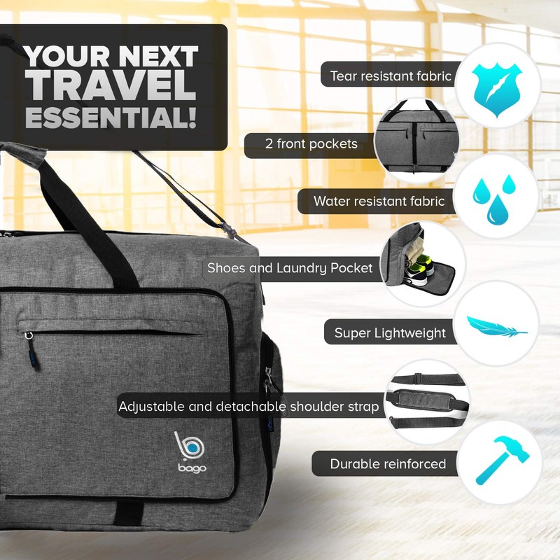 bago Holdall Bags for Men & Women - 100L Spaciously
