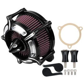 Air Cleaner Intake Turbine Filter For Touring Street Glide road king electra glide road glide Dyna FXDLS Softail Touring Trike FLSTSE FXSBSE 2008 2009 2010 2011 2012 2013 2014 2015 2016-2018