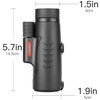 Monocular Telescope High Power 8x42 Monoculars Scope Compact Waterproof Fogproof